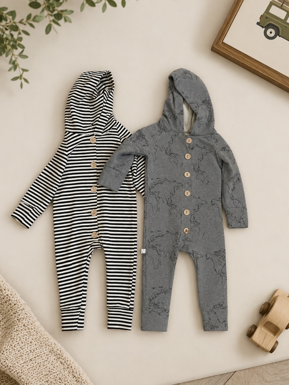 Childhoods Hooded Rompers 18-24 months